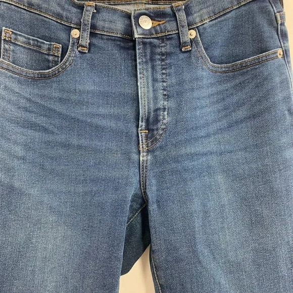 Everlane Women's Classic 5 Pocket Mid Rise Cotton Stretch Tapered Jeans Size 27 - Picture 4 of 14